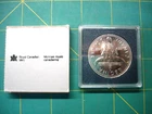 1982 ROYAL CANADIAN MINT "REGINA"  B.U. .925 STERLING SILVER DOLLAR