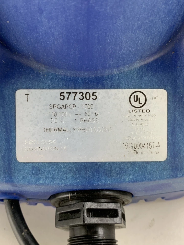 Little Giant SPGAPCP-1700 Automatic Swimming Pool Winter Cover Pump Powers - Image 3 of 4