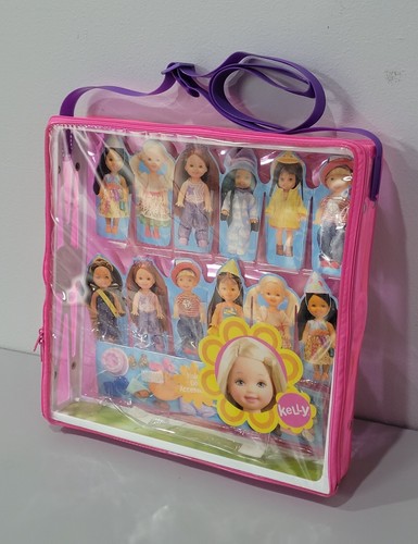 1999 BARBIE KELLY CLUB CUSTODIA VINILE BORSA BAMBOLA MATTEL + BAMBOLE / ACCESSORI - Foto 4 di 15