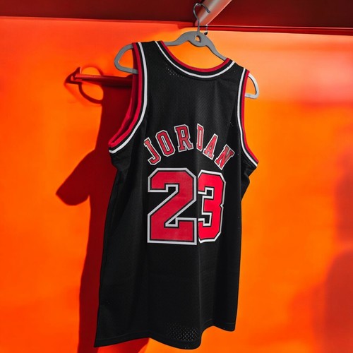 Chicago Bulls 97/98 - Michael Jordan - Baloncesto NBA - Negro - Pequeño (USA-XS) - Imagen 10 de 13