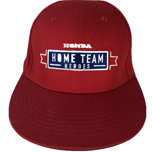Gorra roja Honda Home Team Heroes Little League de béisbol rara 20 aniversario - Imagen 2 de 12