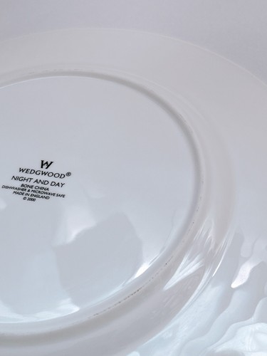 Wedgwood Speiseteller Nacht und Tag 4er Set Schachbrett Bone China 28 cm 11 Zoll - Bild 16 von 17