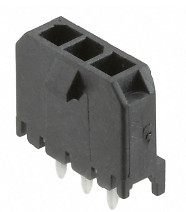 Pack of 2  0436500328  Connector Header Through Hole 3 position 0.118" (3.00mm)
