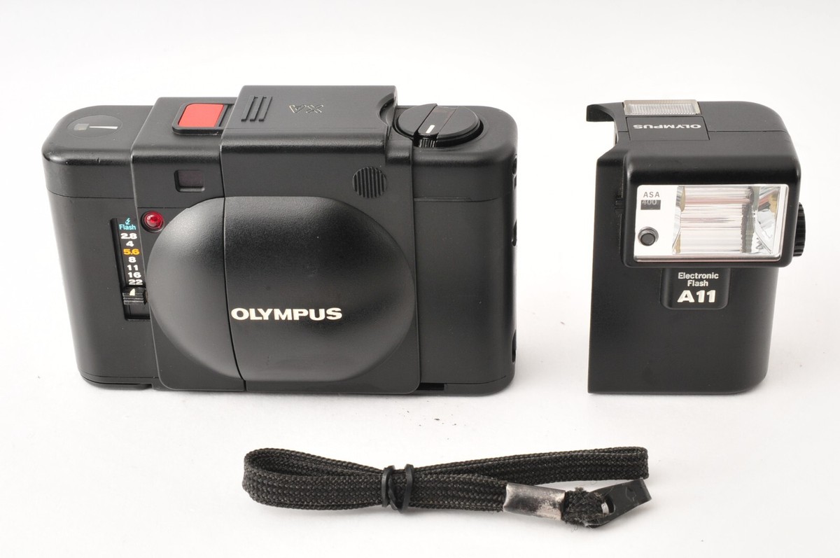 ★並品★ OLYMPUS XA + A11 #2191 Near MINT ] Olympus XA Rangefinder 35mm Film Camera A11