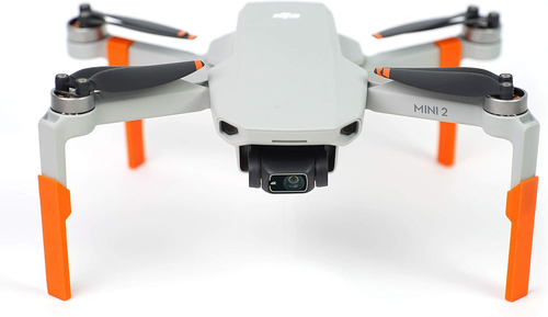 DJI Mini 2 Fahrwerk - 3DQuad Landefüße, Schutz für Propeller & Kamera (Orange) - Bild 2 von 10