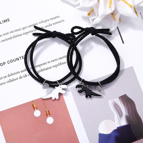 Pulsera Pareja Dinosaurios Dibujos Animados U K 8u3e 9CP9 Lote N5 Y7I4 O4I7 J1S5 F3F4 H D5L7 - Imagen 5 de 11