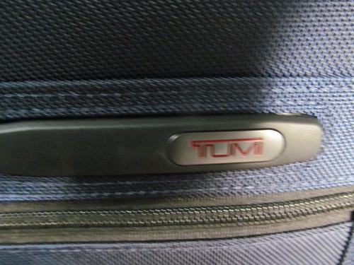 Tumi Executive Navy Luggage Set-22" Carry On 22" Suiter, & 15" Laptop Brief-NWT - Picture 3 of 21
