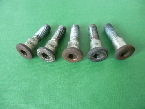 Suzuki Bandit GSF 1200 600 Brake Disc Bolts SET OF 5 - LOOK! - Picture 3 of 3