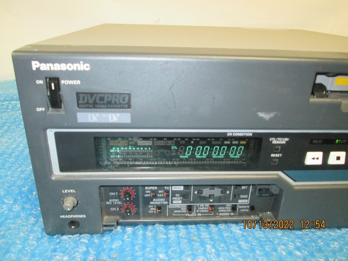 Panasonic AJ-D455P DVCPRO Digital VCR Digital Editing /WITH