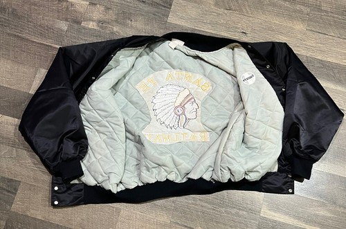 Hartwell XL “Sante Fe Railway Super Chief” Men’s Nylon Vintage Jacket  - Picture 6 of 11