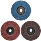 1/3Pcs 3in / 75mm Flap Sanding Disc Angle Grinding Polishing Wheel Disc 60# 80#