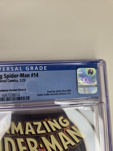 Amazing Spider-Man #14 CGC 9.8 McGuinness Variant Cover A 2023 Hallows Eve KEY - Bild 14 von 16