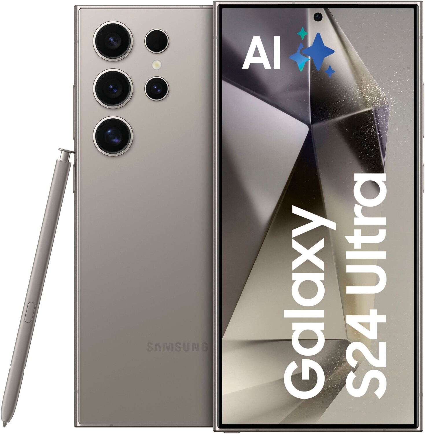 Samsung Galaxy S24 Ultra 256GB Unlocked AI Smartphone Titanium Grey - A++