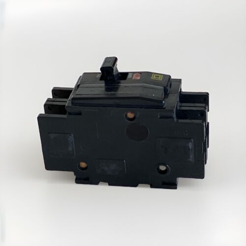 SQUARE D QOU215 Feed-thru Circuit Breaker 2 Pole 15 Amp 120/240VAC used - Picture 11 of 16