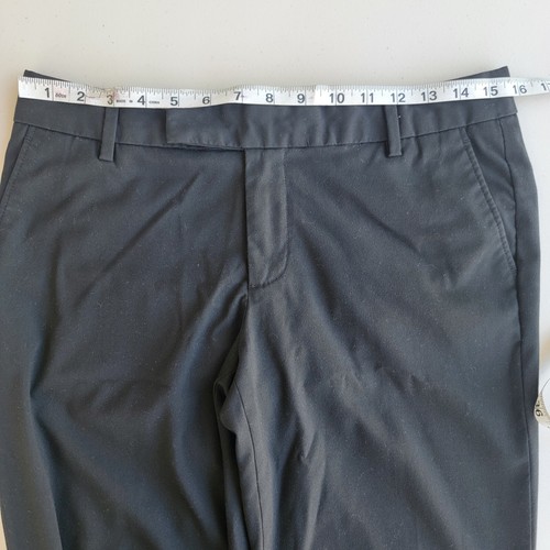 GAP Women's Black Dress Pants sz 6R Stretch 28" Inseam, 31" Waist Back Pockets - Picture 6 of 10