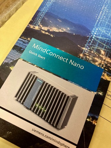 Siemens MindConnect Nano 9AC2112-8BA12-0KA1 IoT Gateway New Open Box w/ Manual & - Picture 7 of 11