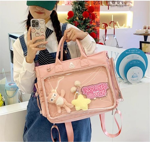 Borsa a mano ragazza JK uniforme studente cosplay giapponese Ita borsa zaino borsa a tracolla - Foto 14 di 24