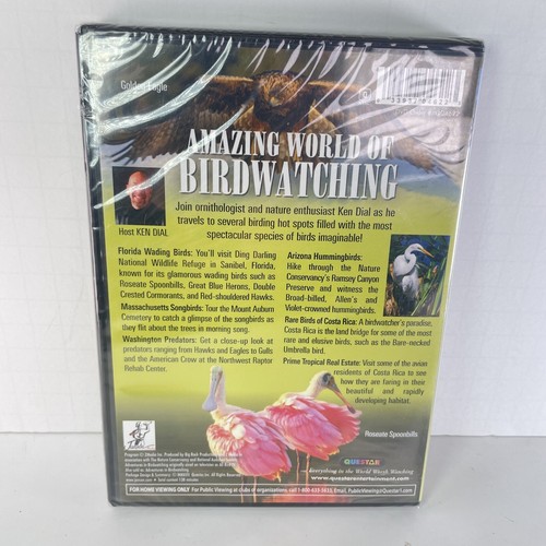 Amazing World of Birdwatching - DVD QUESTAR - NEW SEALED Bird Watching Nature - Picture 2 of 4