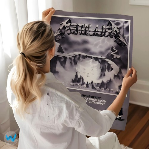 Metallica Creeping Death Poster - Metal Wall Art - 12X16/16X20/18X24/24X36 - Picture 2 of 11