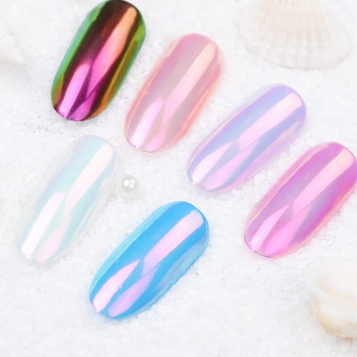 Chrom Perle Schale Pulver Für Nail Art Glitter Pigment Spitze Gel Politur St ✪ ⊿ - Bild 5 von 12