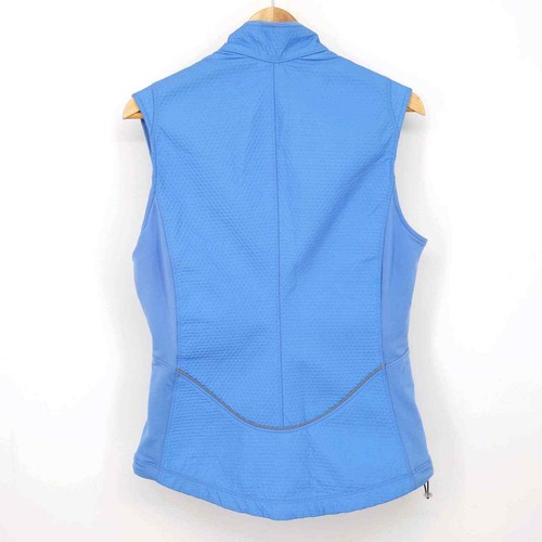 Nike Sphere Pro Blue Performance Running Vest Vintage Reflective Blue Women's M - Picture 2 of 6