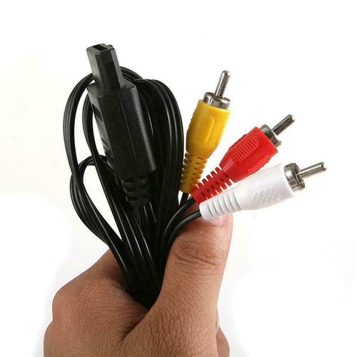 N64 / NGC Audio TV cable de vídeo cable Av 1.8 MN64 cable de vídeo NUEVO \DE\ - Imagen 7 de 12
