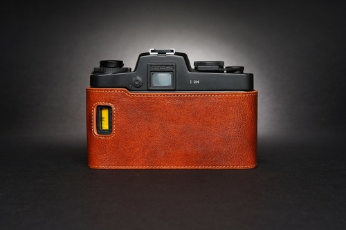 Original Echtleder Halbkamera Etui Tasche Cover für Leica R7 R6.2 R5 R4 R3 - Bild 66 von 108