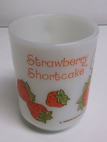 Strawberry Shortcake Becher von Anchor Hocking American Greetings 1980 - Bild 3 von 8