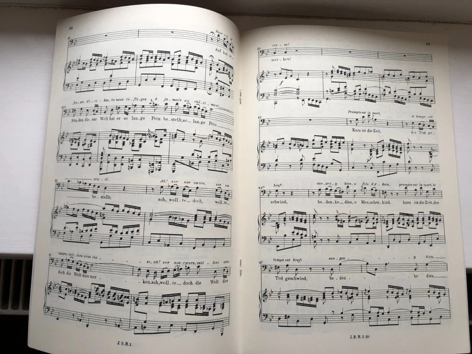 JS Bach: Cantata BWV 20 - O Ewigkeit, du Donnerwort - Image 3 of 3