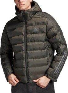 adidas 3 stripe puffer jacket