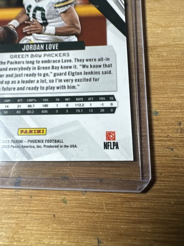 Jordan Love 2023 Panini Phoenix Purple Seismic/125 #28 Green Bay Packers ๐๐ฅ - Picture 16 of 23