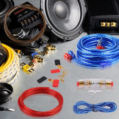 Verstärker Kabelsatz Anschluss-Set Auto Verstärker Kabel Set 10-Gauge Leitung - Bild 6 von 7