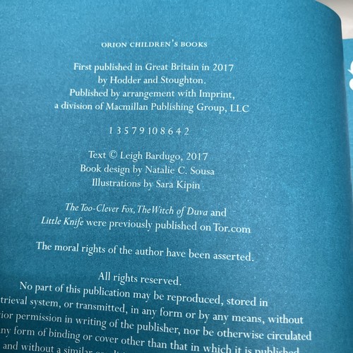 Leigh Bardugo signiert Die Sprache der Dornen Erstausgabe Hardcover Buch - Bild 6 von 10