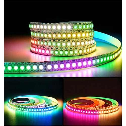 WS2812B 5050 RGB LED Streifen 5V 12V Licht Band Stripe Individuell Adressierbar