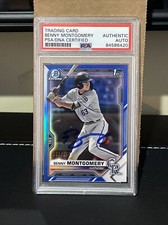 2021 Bowman Draft Benny Montgomery Auto /150 PSA/DNA