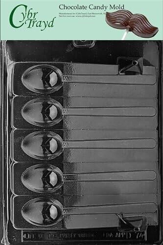 Lot of 46: CybrTrayd Mocha Spoon Chocolate Candy Mold - Picture 1 of 4