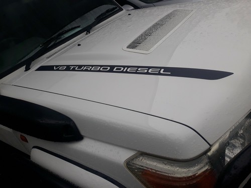 AM Bonnet STRIPES Fit TOYOTA Landcruiser 2007-2015 70 76 78 79 decals stickers - Bild 6 von 7