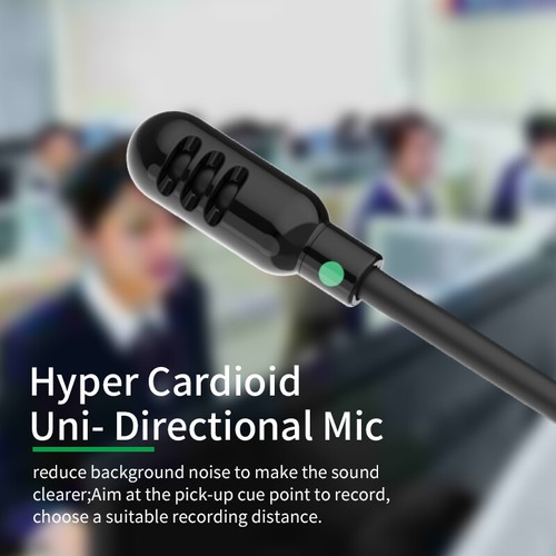 H58 office phone headset noise-cancelling microphone mute speaker headset - Zdjęcie 7 z 11