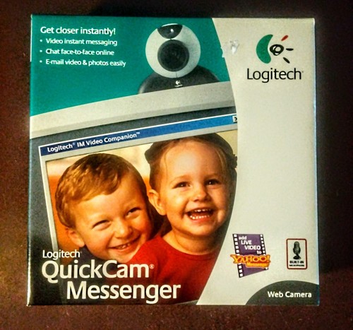 Logitech Pre-owned QuickCam Messenger Webcam 8.0 (Model 623018-0403) - Picture 1 of 3