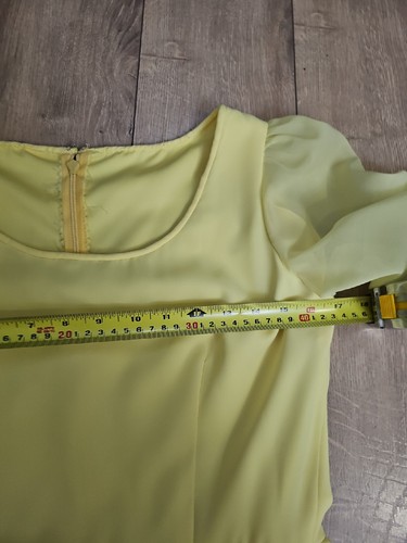 VTG Romantic Evening/Hostess/Organza Maxi Dress With Scarf  - Picture 8 of 9