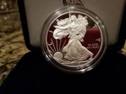 2014-W Proof $1 American Silver Eagle Box, OGP & COA
