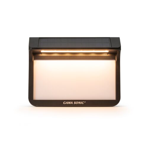 GAMA SONIC Hausnummern mit Solarleuchte Adresse Wandschildleuchte (81i90010) - Bild 6 von 12