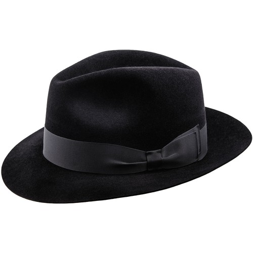 Sombrero Fedora Sterkowski MOSCA Fieltro Conejo Ala Ancha Trilby Elegante Invierno Para Hombre - Imagen 4 de 26