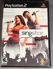SingStar Rocks PS2 (Sony PlayStation 2, 2006) Tested - Complete - Free Shipping