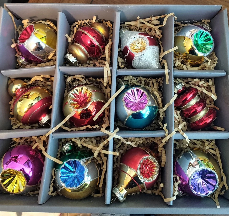 Juego de 12 adornos modernos Pottery Barn Mid-Century, NUEVO, ¡agotado! Foto 2 de 4