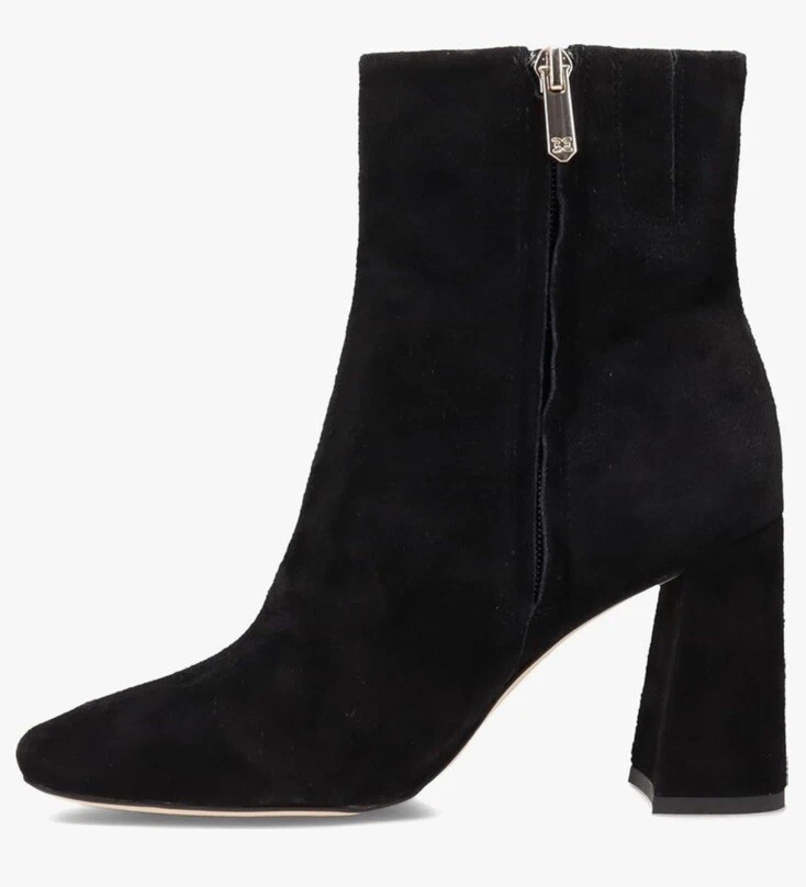 Botines Sam Edelman Codie para mujer botas tacón negro gamuza talla 9,5 Foto 4 de 4