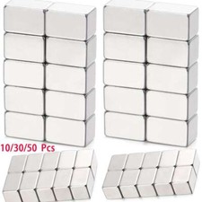 10-50X Strong Magnets N38 Neodymium Block Rare Earth Rectangle Magnet 15x10x10mm