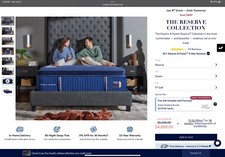Stearns Foster Queen Pillowtop Reserve Mattress