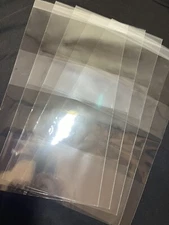 15 pcs Plastic Manga Covers Clear Manga Cover Protector