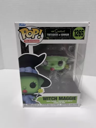 Funko Pop! Vinyl: The Simpsons - Witch Maggie #1265 Halloween Special Pop